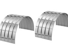 Galvanized Carbon Steel Single Axle Fenders