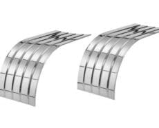 Galvanized Carbon Steel Half Tandem Fenders