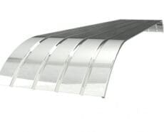 Galvanized Carbon Steel Tri-Axle Fenders